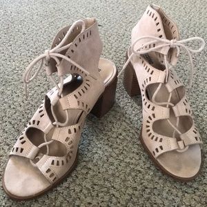 Mossimo Lace Up Heels